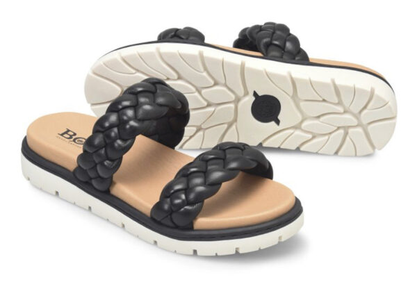 BORN SHOES FREESIA BLACK LEATHER