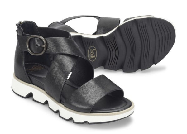 SOFFT MACKENNA SANDAL IN BLACK