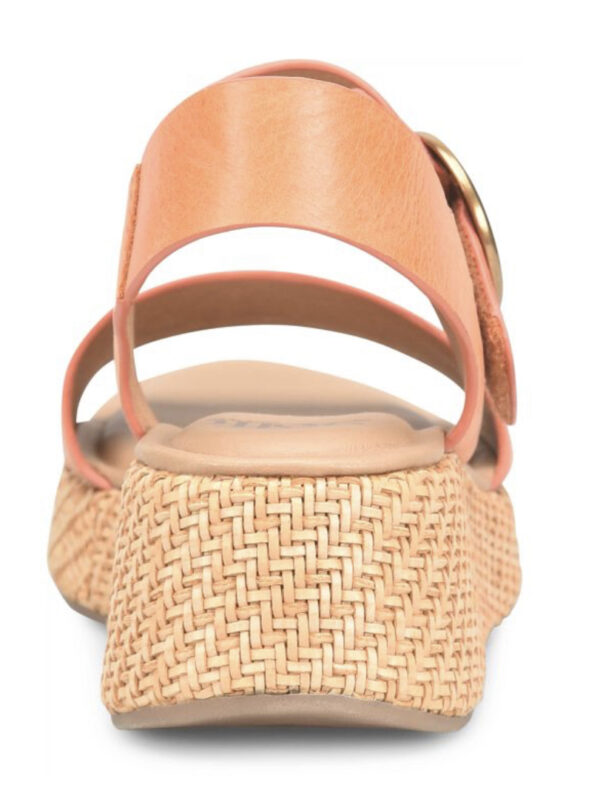 SOFFT FAEDRA WEDGE SANDAL IN SUNSET ORANGE - Image 5