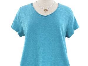 HABITAT RIVER WASH TEE EASY CROP V-NECK