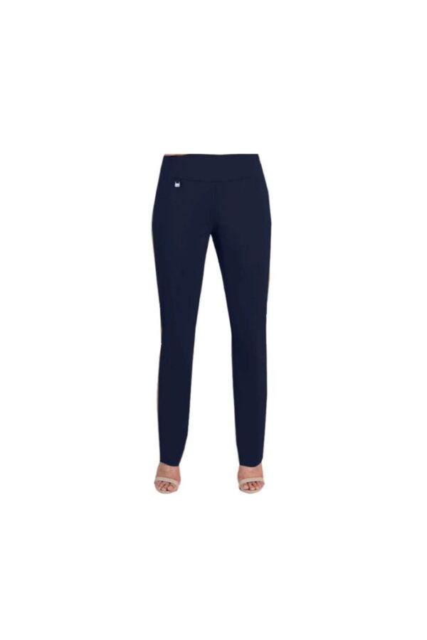MULTIPLES NAVY PULL ON RELAXED LEG PANT