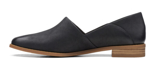 CLARKS PURE BELLE BLACK LEATHER - Image 3