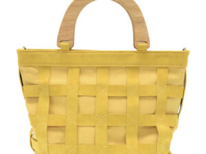 JOY SUSAN CORA CAGED WOOD HANDLE BAG