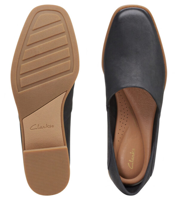 CLARKS PURE BELLE BLACK LEATHER - Image 6