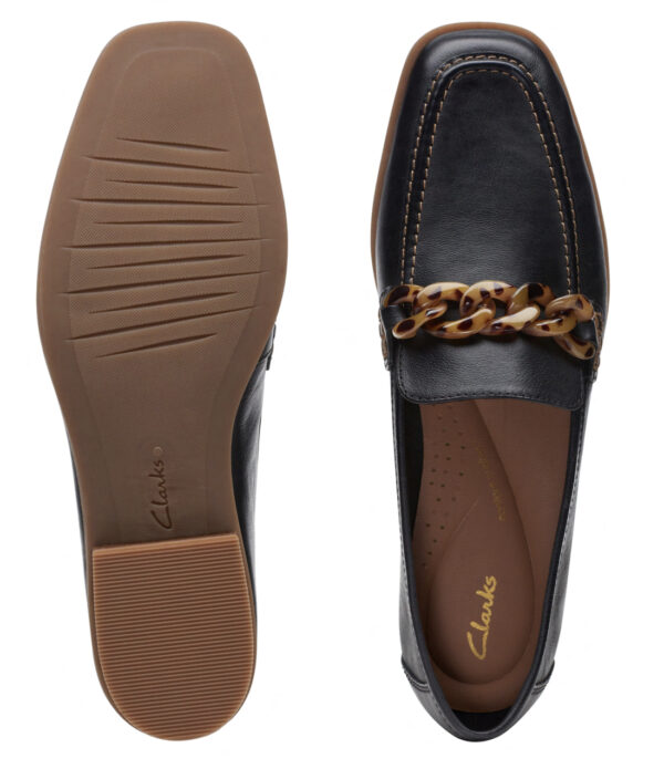 CLARKS SARAFYNA IRIS IN BLACK LEATHER - Image 2