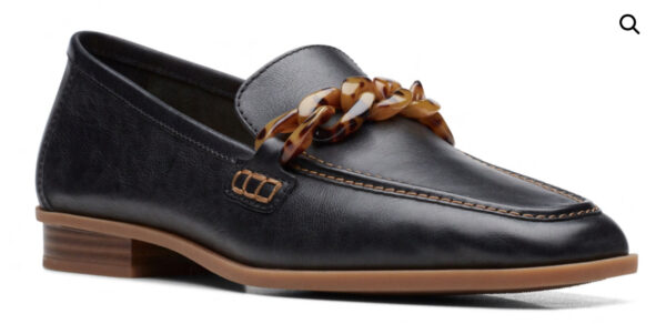 CLARKS SARAFYNA IRIS IN BLACK LEATHER - Image 7