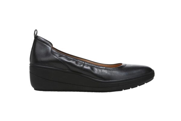 VIONIC JACEY BLACK LEATHER