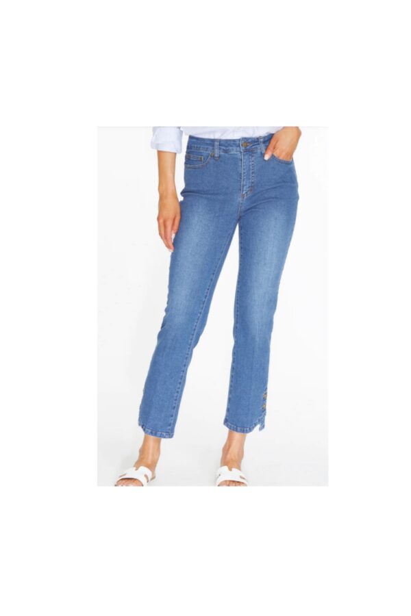 MULTIPLES 5 POCKET FLARE ANKLE JEAN