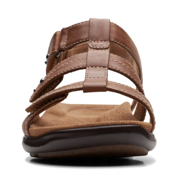 CLARKS KITLY STEP TAN LEATHER - Image 5