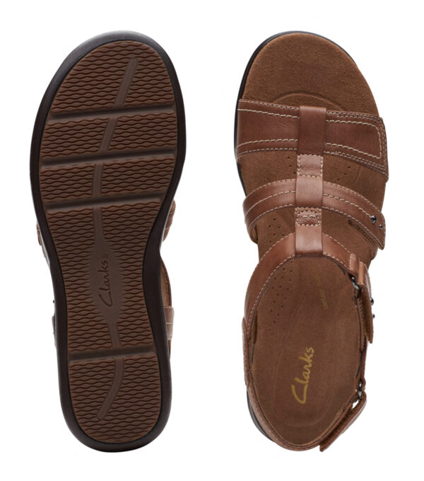 CLARKS KITLY STEP TAN LEATHER - Image 2