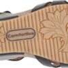COMFORTIVA ERENA BLACK LEATHER WEDGE - Image 3