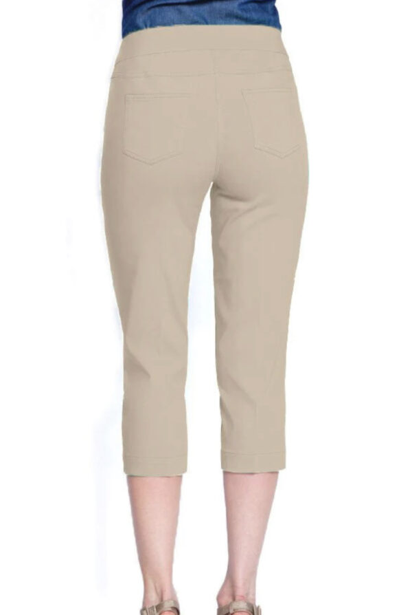 MULTIPLES STONE SLIMSATIONS CAPRI PANT - Image 3