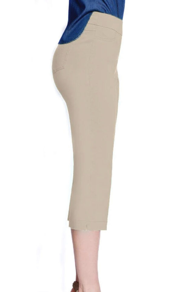 MULTIPLES STONE SLIMSATIONS CAPRI PANT - Image 2