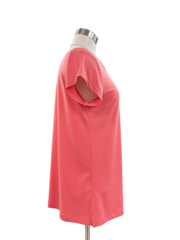 SOUTHERN LADY CAP SLEEVE KNIT TOP - Image 2