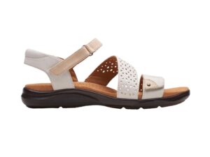 CLARKS KITLY WAY WHITE LEATHER