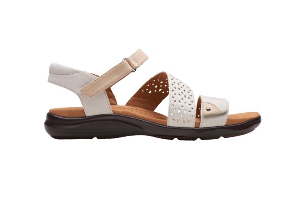 CLARKS KITLY WAY WHITE LEATHER