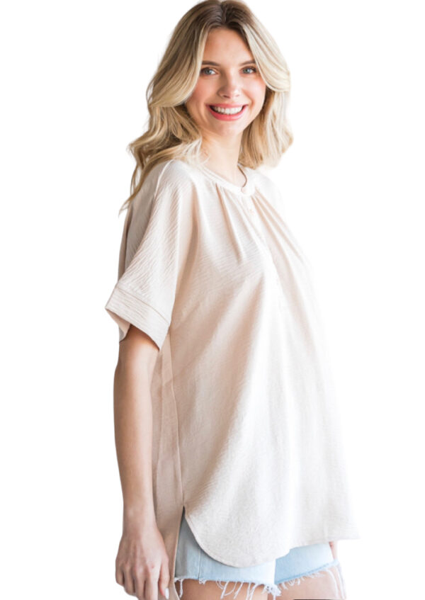 AIRFLOW HENLEY TOP - Image 5