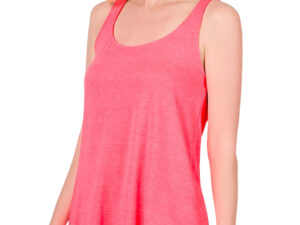 NEON CORAL/PINK RELAXED FIT TANK