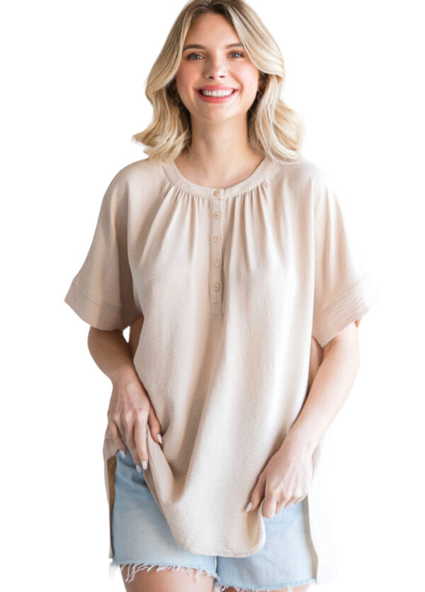 AIRFLOW HENLEY TOP - Image 4