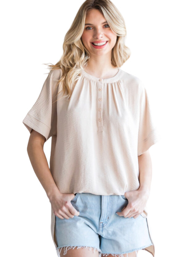 AIRFLOW HENLEY TOP - Image 3