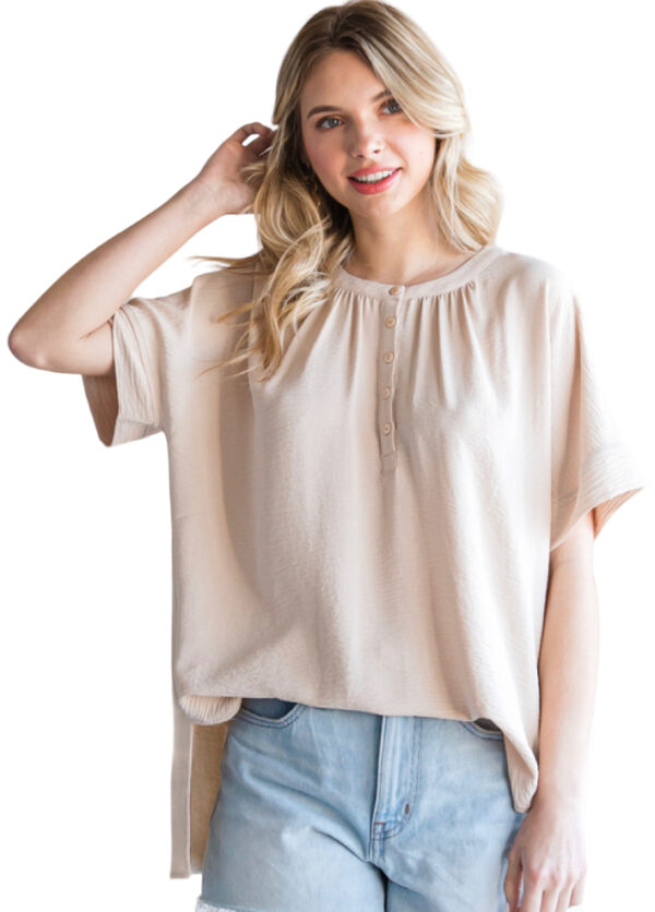 AIRFLOW HENLEY TOP - Image 2