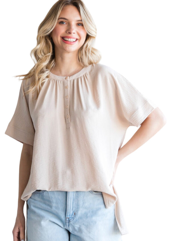 AIRFLOW HENLEY TOP