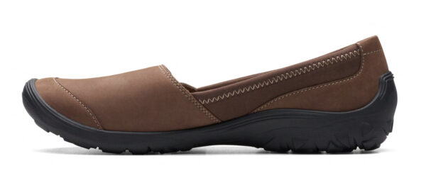 CLARKS FIANA EASE TAUPE NUBUCK - Image 4
