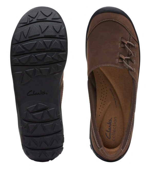CLARKS FIANA EASE TAUPE NUBUCK - Image 2