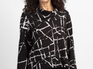 HABITAT DRAPE COLLAR PULLOVER