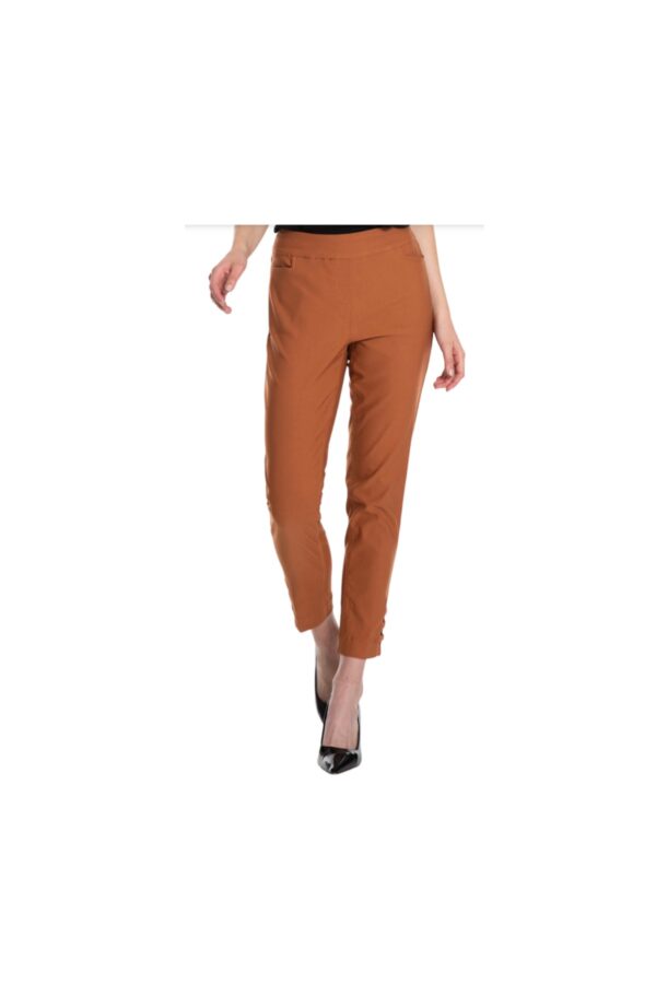 MULTIPLES PULL ON ANKLE PANT WITH POCKETS