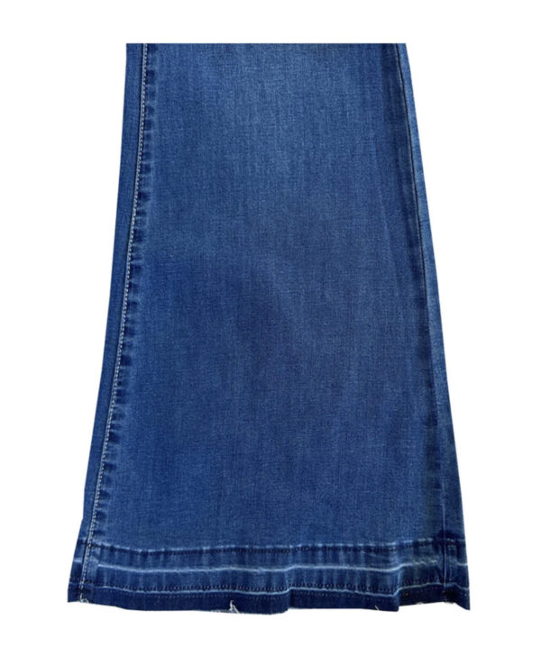 ETHYL DENIM ZIP FRONT FLARE JEAN - Image 2
