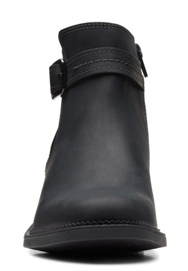 CLARKS MAYE STRAP BLACK LEATHER - Image 5