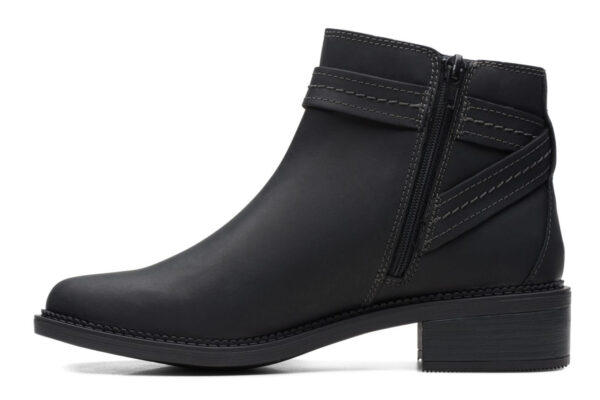 CLARKS MAYE STRAP BLACK LEATHER - Image 3