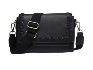 BLACK FRANCESCA CROSSBODY