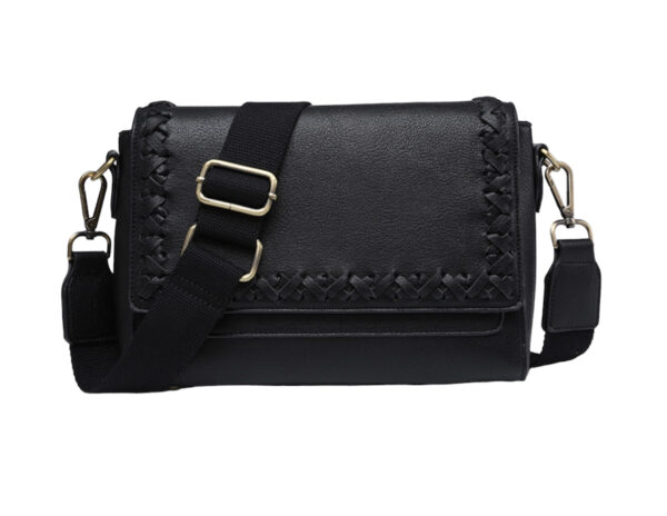 BLACK FRANCESCA CROSSBODY