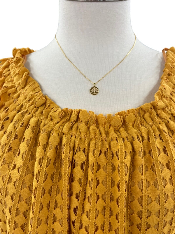MULTIPLES LACE PEASANT TOP**NOW 75% OFF** - Image 3