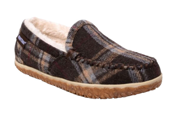 MINNETONKA CHOCOLATE PLAID TEMPE MOC - Image 2