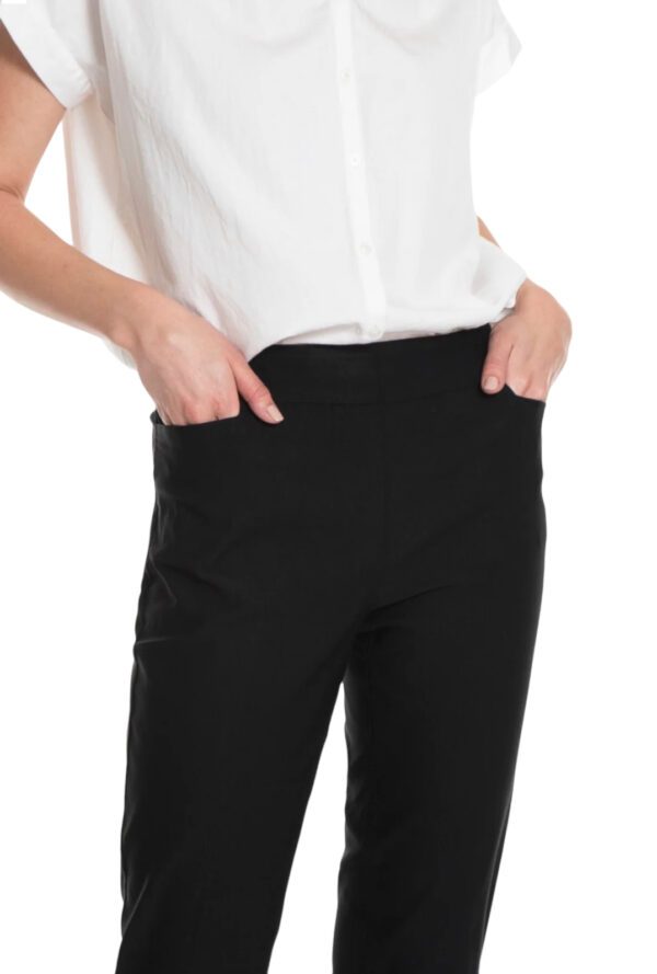 MULTIPLES PULL ON ANKLE PANT WITH POCKETS - Image 6