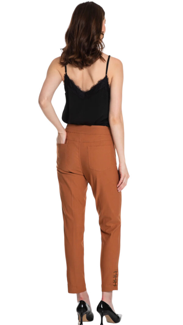 MULTIPLES PULL ON ANKLE PANT WITH POCKETS - Image 2
