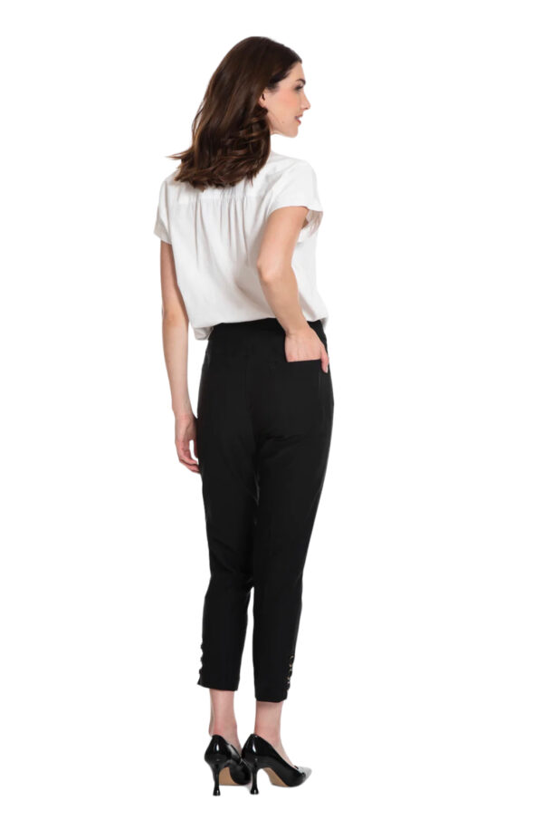 MULTIPLES PULL ON ANKLE PANT WITH POCKETS - Image 2