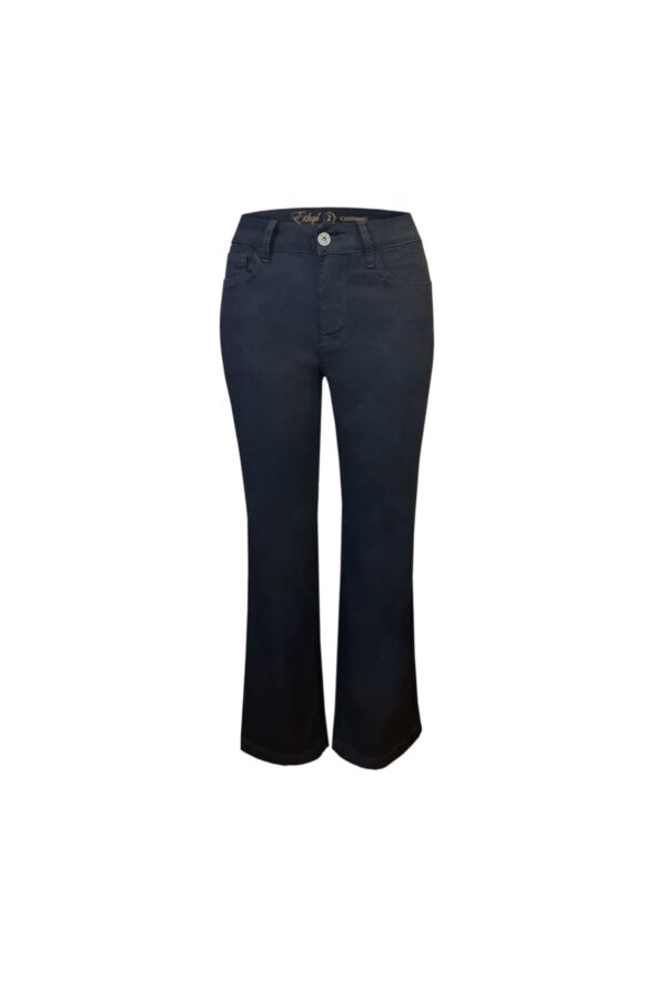 ETHYL BLACK WIDE LEG JEAN