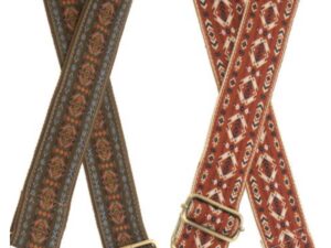 JOY SUSAN 2" RUGGED DIAMONDS GUITAR STRAP
