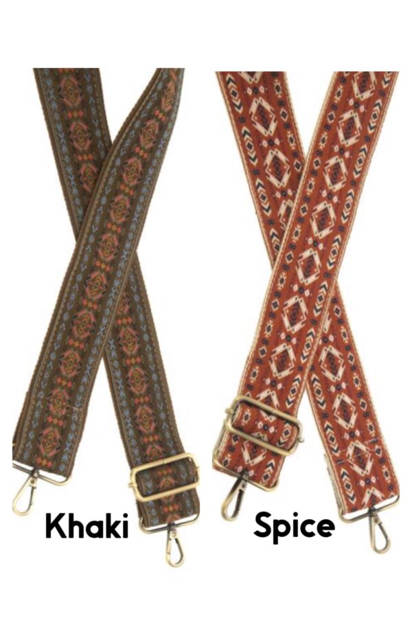 JOY SUSAN 2" RUGGED DIAMONDS GUITAR STRAP