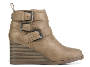 BLOWFISH ALMOND WEDGE BOOTIE