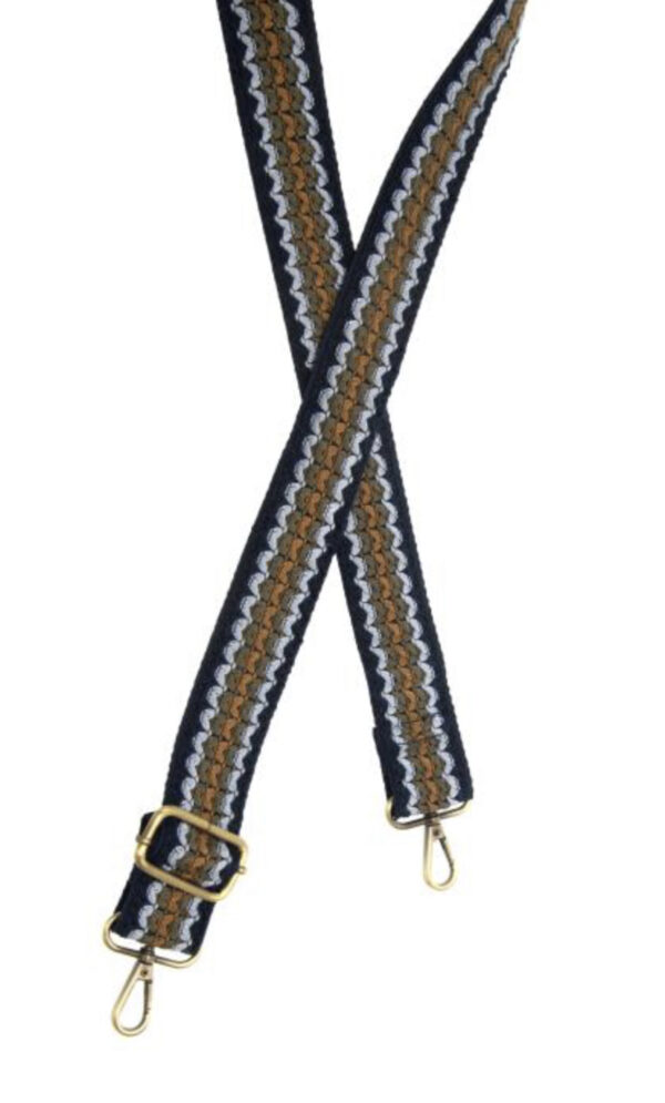 JOY SUSAN 1.5" SIMPLE WOVEN GUITAR STRAP