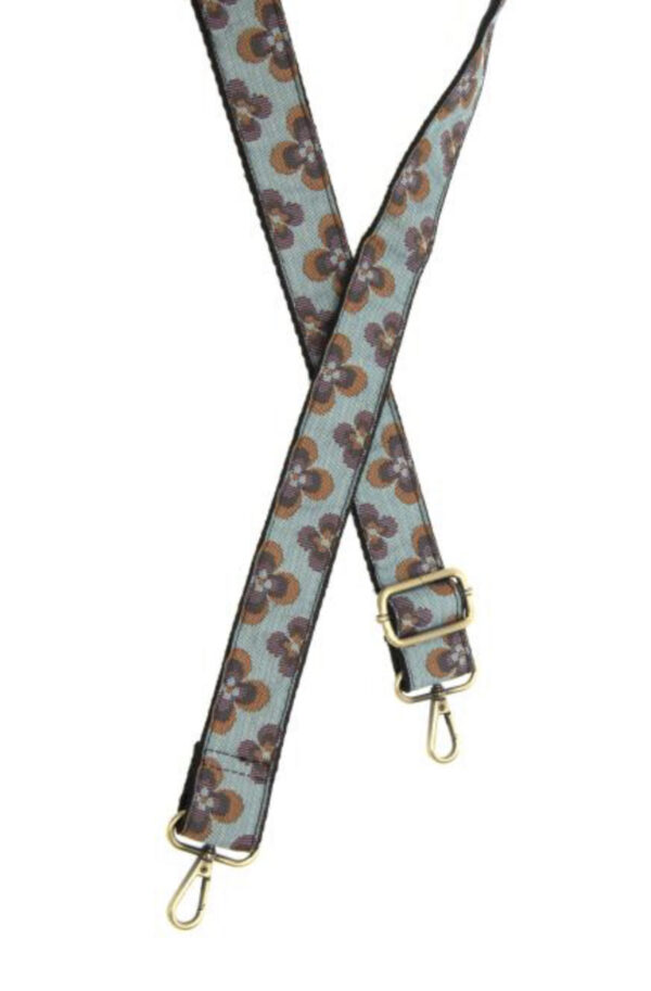 JOY SUSAN 1.5" DAISY WOVEN GUITAR STRAP - Image 2