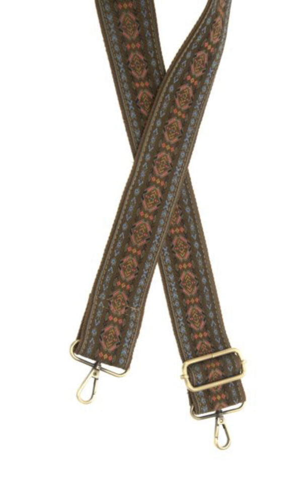 JOY SUSAN 2" RUGGED DIAMONDS GUITAR STRAP - Image 3