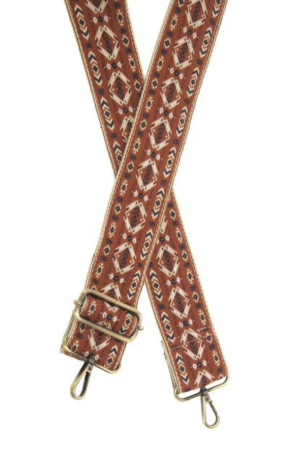 JOY SUSAN 2" RUGGED DIAMONDS GUITAR STRAP - Image 2