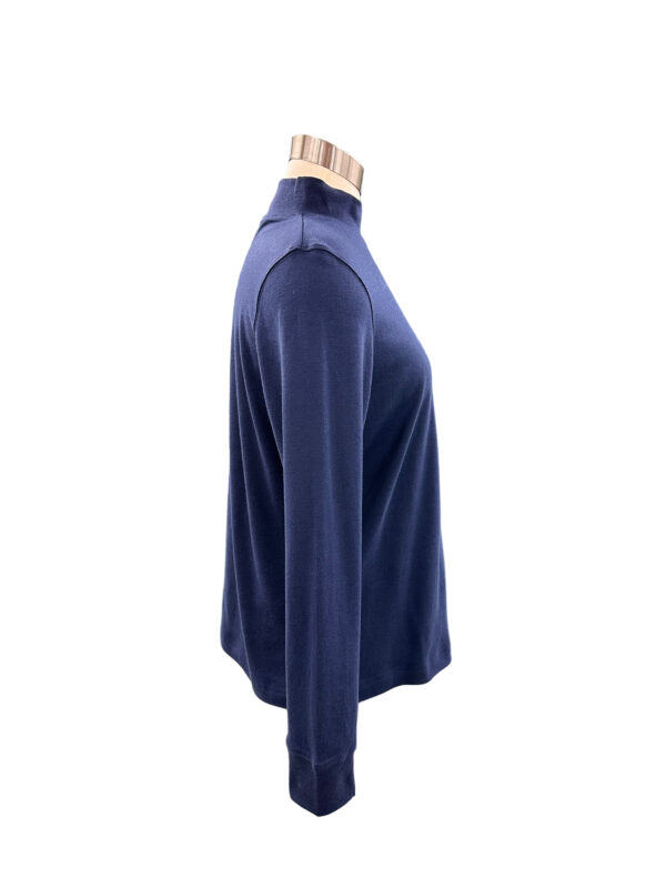 SOUTHERN LADY LONG SLEEVE MOCK NECK KNIT TOP - Image 3