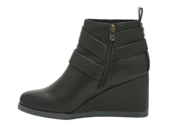 BLOWFISH BLACK WEDGE BOOTIE - Image 4